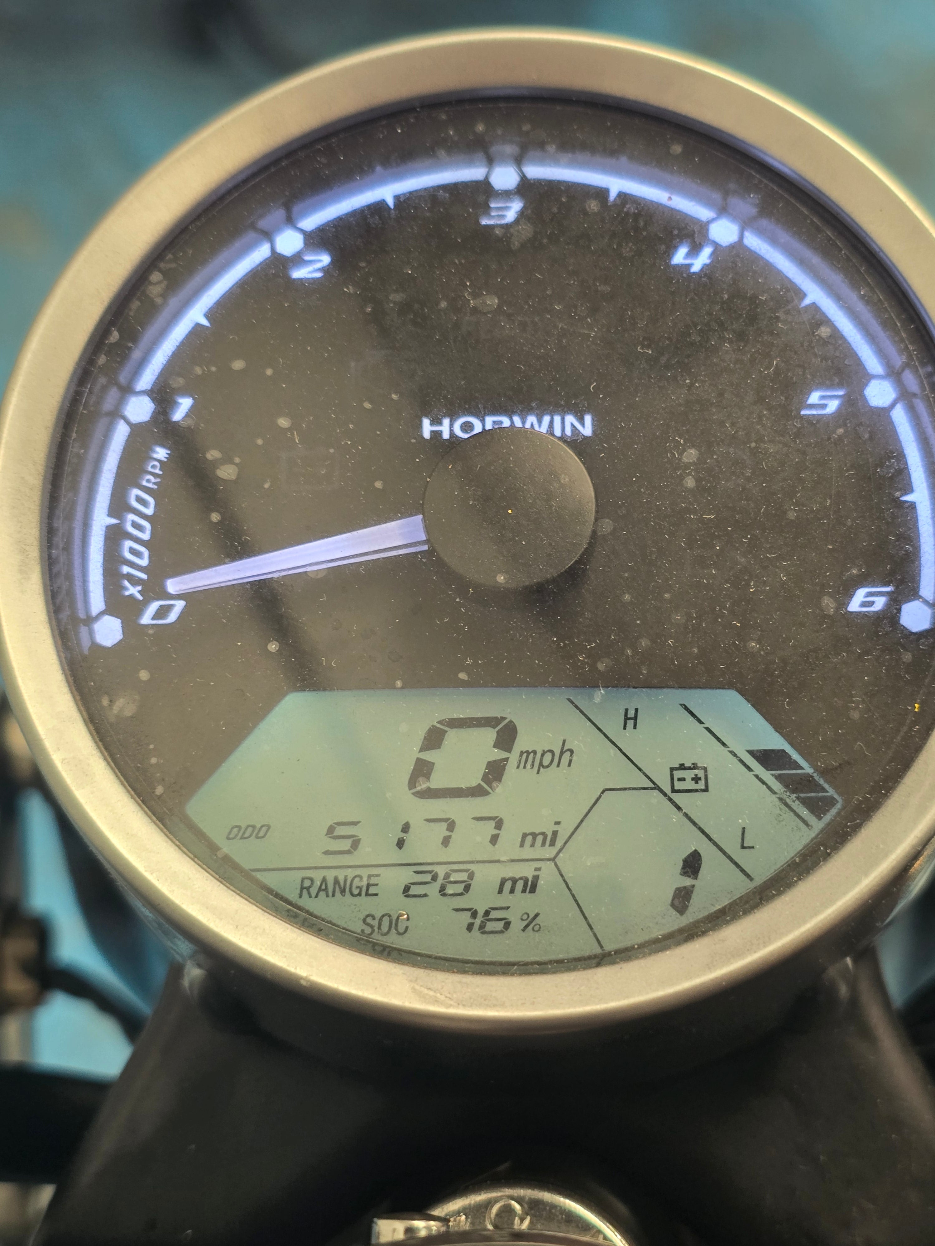 Horwin CR6 Second Hand Electric Motorbike 5177 Miles