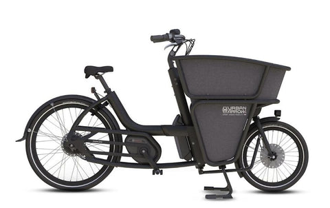 Urban Arrow-Shorty-Cargo eBike-Black-Active Line Plus Disc Deore 400Wh-urban.ebikes