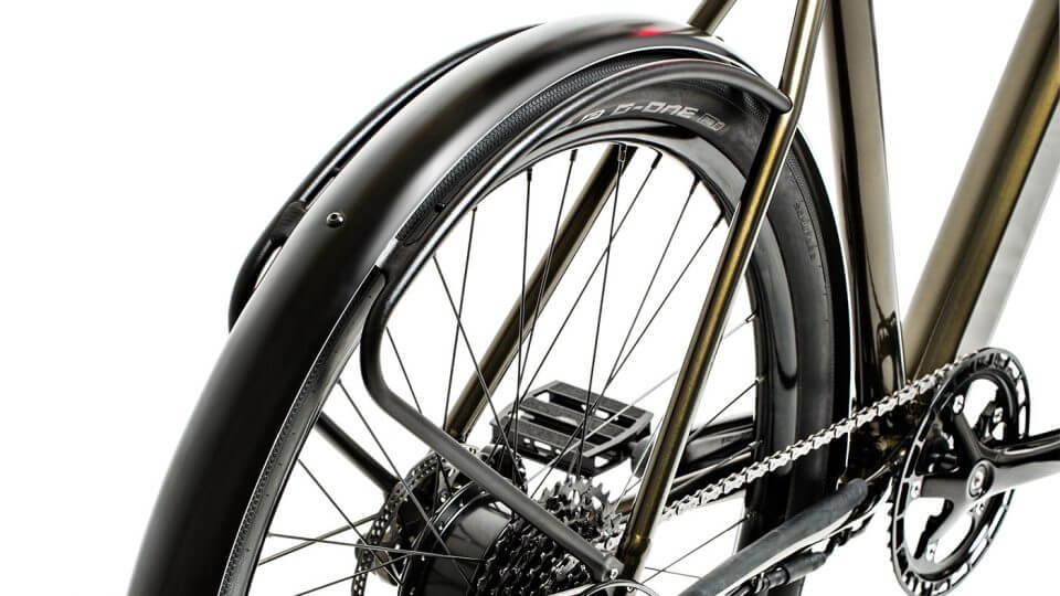 Coboc-TEN Torino-Classic ebike-Small - 50cm-w/ Rack and Mudguards-urban.ebikes