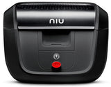 NIU-Large Capacity Helmet Box-Top Box-Matt Black-urban.ebikes