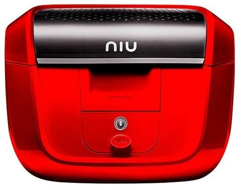 NIU-Large Capacity Helmet Box-Top Box-Red-urban.ebikes