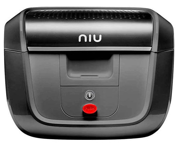 NIU-Large Capacity Helmet Box-Top Box-Grey-urban.ebikes