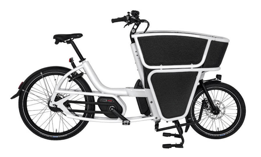 Urban Arrow-Shorty-Cargo eBike-White-Active Line Plus Disc Deore 400Wh-urban.ebikes